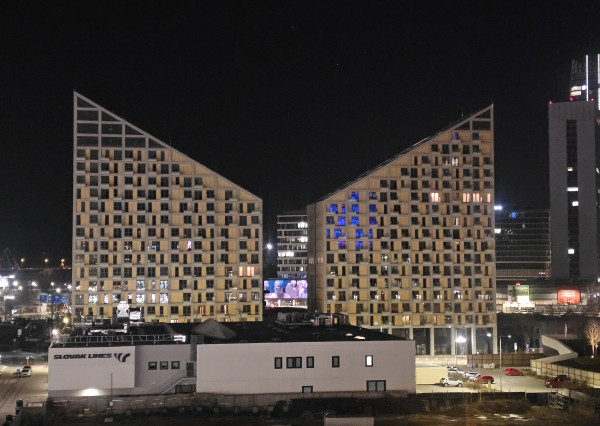 Novostavba - Prenájom 2-izbového bytu Bratislava Staré Mesto projekt Metropolis